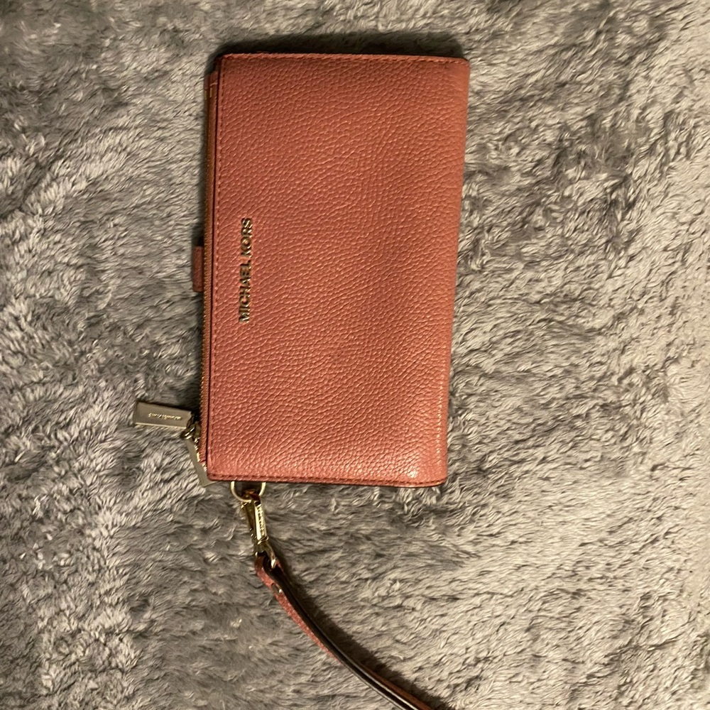 Michael Kors Adele leather smartphone wallet